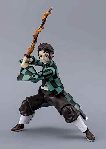 13 cm Demon Slayer Tanjiro Hinokami Kagura Figür - Ultimate Legends HD Serisi