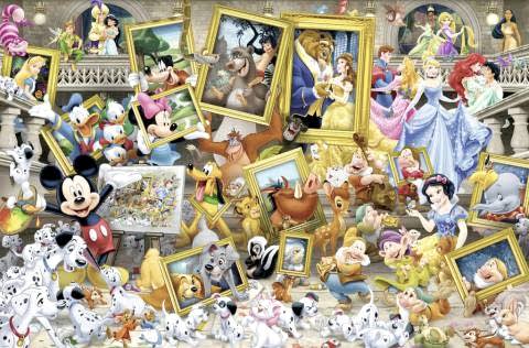 Ravensburger 5000 Parçalı Puzzle WD Mickey Artist