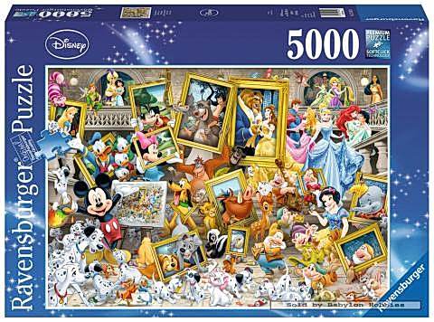 Ravensburger 5000 Parçalı Puzzle WD Mickey Artist