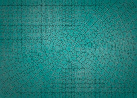 736 Parça Puzzle Krypt Metalik Mint