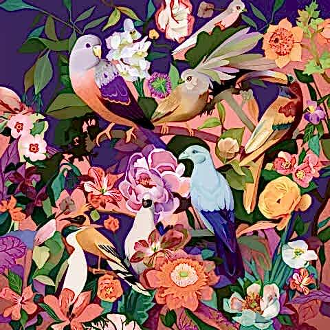 750 Parça Puzzle Kuşlar