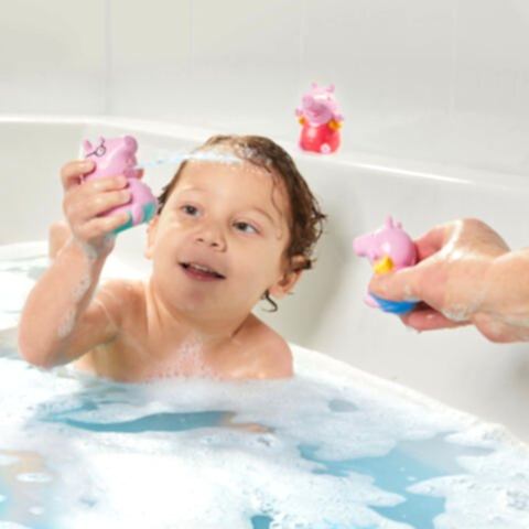 Peppa Pig Peppa, George ve Baba Domuz Su Fışkırtıcıları