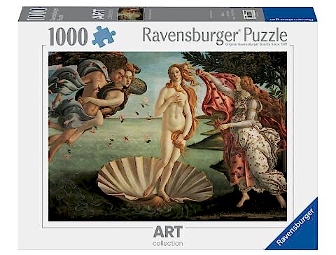 1000 Parça Puzzle Venüs'ün Doğuşu