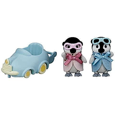 Penguen Bebekler Araba Keyfi