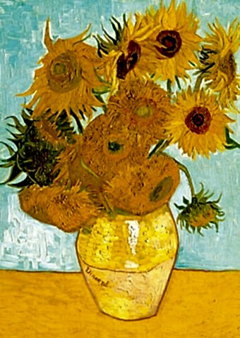 1000 Parça Puzzle Ayçiçekleri VanGogh