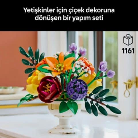 LEGO® Botanicals Çiçek Aranjmanı Dekoratif Çiçek Modeli 10345
