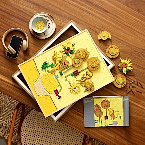LEGO® Art Vincent van Gogh – Ayçiçekleri Tablo Yapım Seti 31215