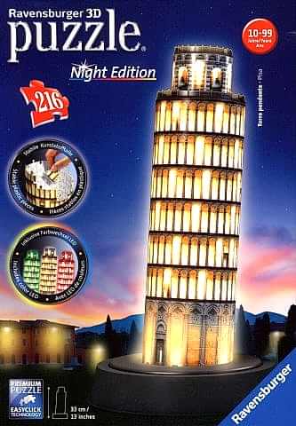3D&nbsp;Puzzle&nbsp;Pisa Night