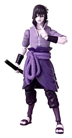 16 cm Sasuke Rinnegan / Mangekyo Sharingan Poz Verilebilir Figür - Anime Heroes Naruto Serisi