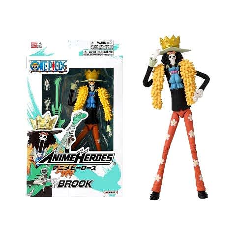 16 cm Brook Poz Verilebilir Figür - Anime Heroes One Piece Serisi
