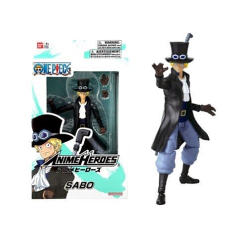 16 cm Sabo Poz Verilebilir Figür - Anime Heroes One Piece Serisi