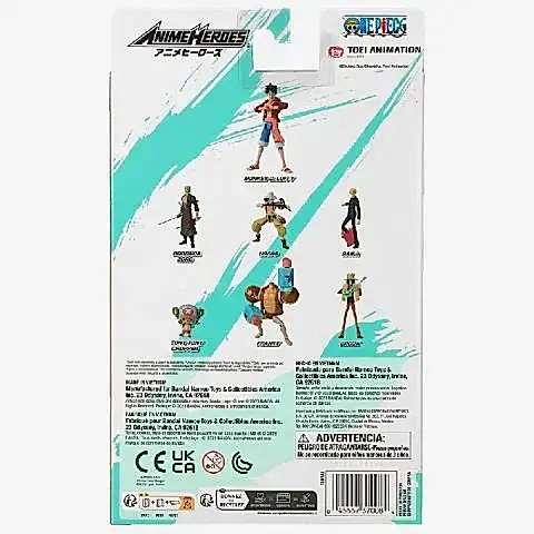 16 cm Monkey D. Luffy Poz Verilebilir Figür - Anime Heroes One Piece Serisi