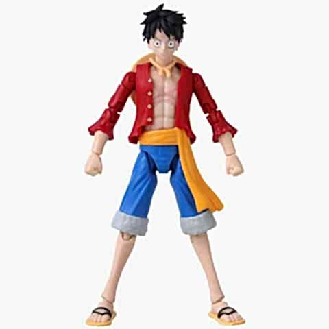 16 cm Monkey D. Luffy Poz Verilebilir Figür - Anime Heroes One Piece Serisi