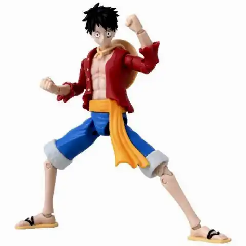 16 cm Monkey D. Luffy Poz Verilebilir Figür - Anime Heroes One Piece Serisi