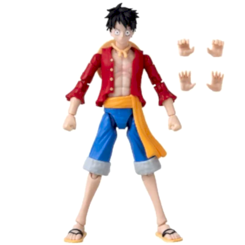 16 cm Monkey D. Luffy Poz Verilebilir Figür - Anime Heroes One Piece Serisi