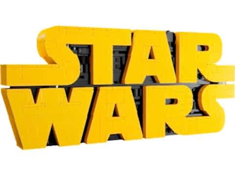 LEGO® Star Wars™ Parçalarla Yapılan Star Wars Logosu Levhası 75407