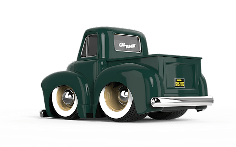 CarTuned S2 1953 Chevy Pickup - Yeşil Klasik Araba