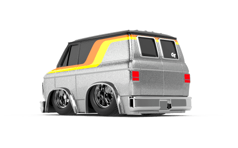 CarTuned S2 1979 GMC Vandura - Custom Araba