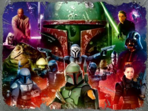 1500p Puzzle Star Wars Boba Fett