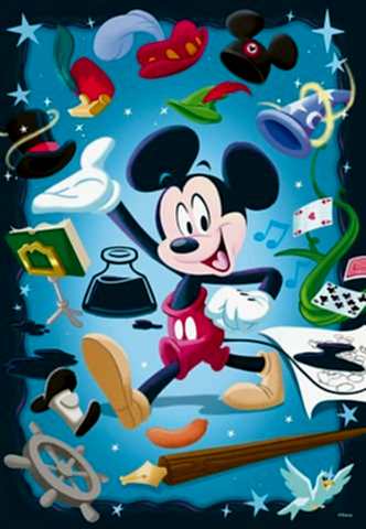 300p Puzzle WD Mickey