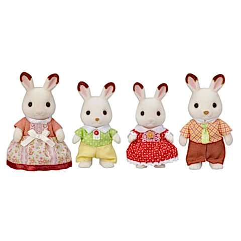 Çikolata Kulaklı Tavşan Ailesi