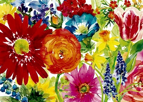 1000p Puzzle Çiçekler