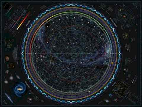 1500p Puzzle Evrenin Haritası