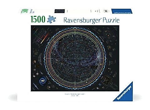 1500p Puzzle Evrenin Haritası
