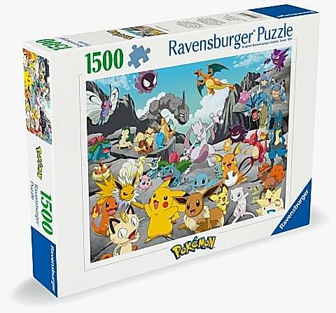 1500p Puzzle Pokemon Klasik