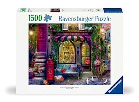 1500p Puzzle Çikolata Dükkanı