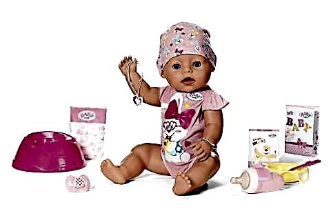 Baby born 43cm Magic Girl Bebeği