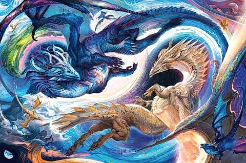 5000p Puzzle Ejderhalar