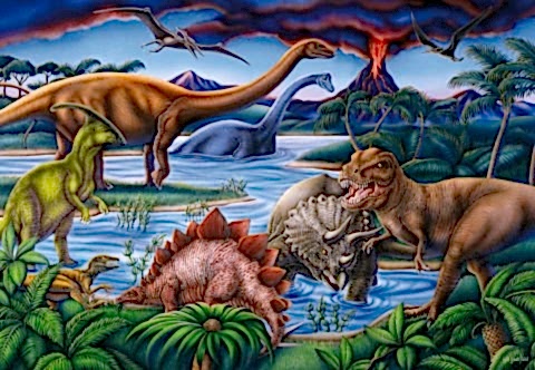 35p Puzzle Dinozorlar