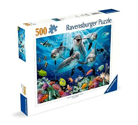 500p Puzzle Yunuslar