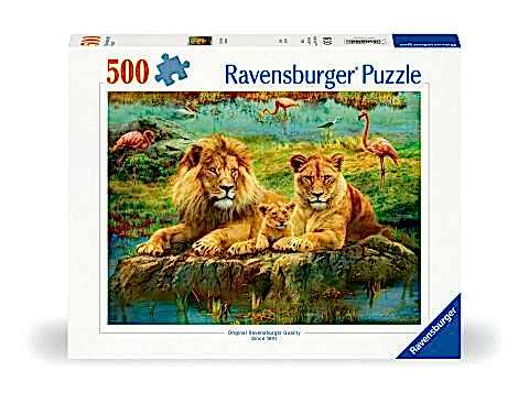 500p Puzzle Aslan Ailesi