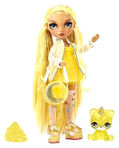 Rainbow High Sunny - Parlak Slime ve Evcil Hayvan Serisi Bebeği