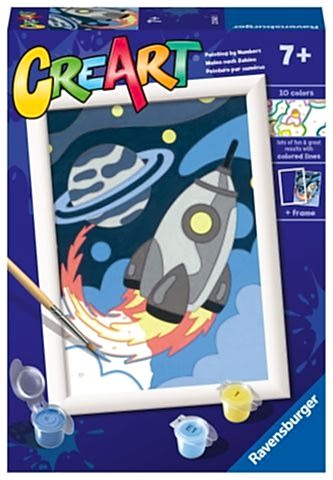 Creart Uzay Kaşifi - Sayılarla Boyama Hobi Seti