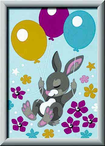 Creart Uçan Tavşan - Sayılarla Boyama Hobi Seti