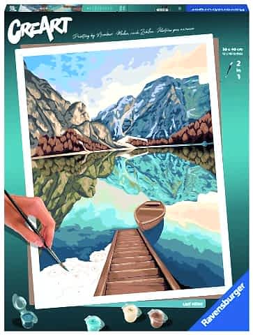 Creart Göl Manzarası - Sayılarla Boyama Hobi Seti