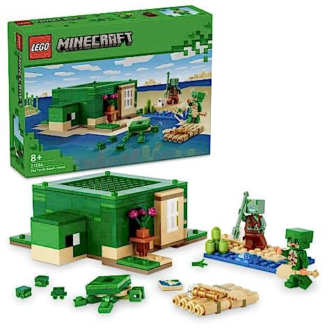 LEGO® Minecraft® Kaplumbağa Plaj Evi 21254