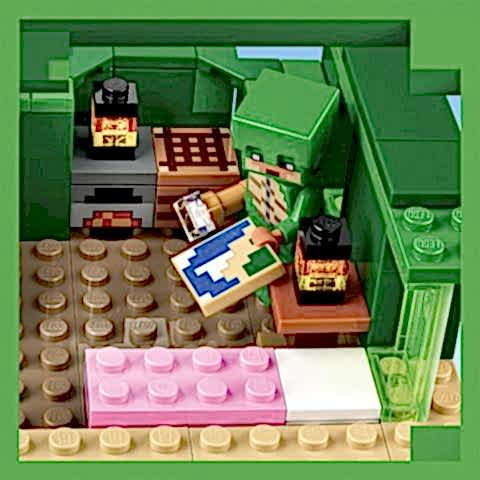 LEGO® Minecraft® Kaplumbağa Plaj Evi 21254
