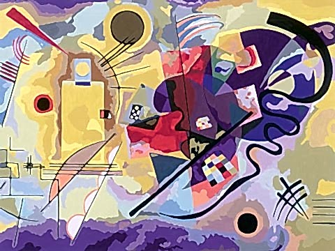 Creart Kandinsky  - Sayılarla Boyama Hobi Seti