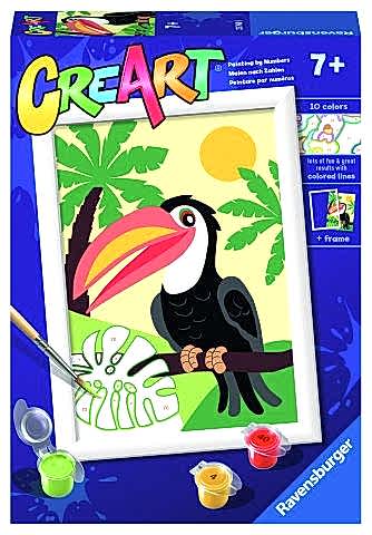 Creart Tukan - Sayılarla Boyama Hobi Seti