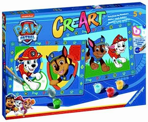 Creart Paw Patrol - Sayılarla Boyama Hobi Seti