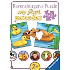 Ravensburger 9x2 Parçalı Puzzle Hayvanlar-073313