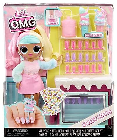 L.O.L. Surprise Sweet Nails OMG Candylicious Sprinkles Tatlı Dükkanı