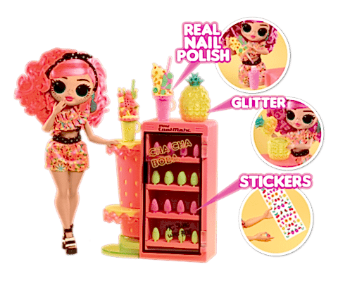 L.O.L. Surprise Sweet Nails OMG Pinky Pops Meyve Dükkanı