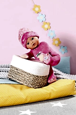 BABY born Sleepy for babies pink 30cm