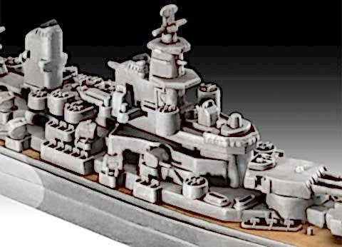 M. Set Battleship USS New Jersey