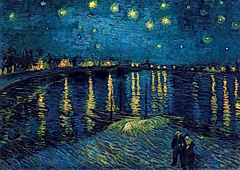 1000p Puzzle Van Gogh Yıldızlı Gece